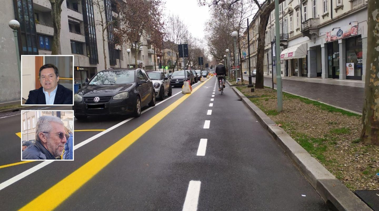 Â«Le piste ciclabili non sono di sinistraÂ», Martina contro MarinÄiÄ